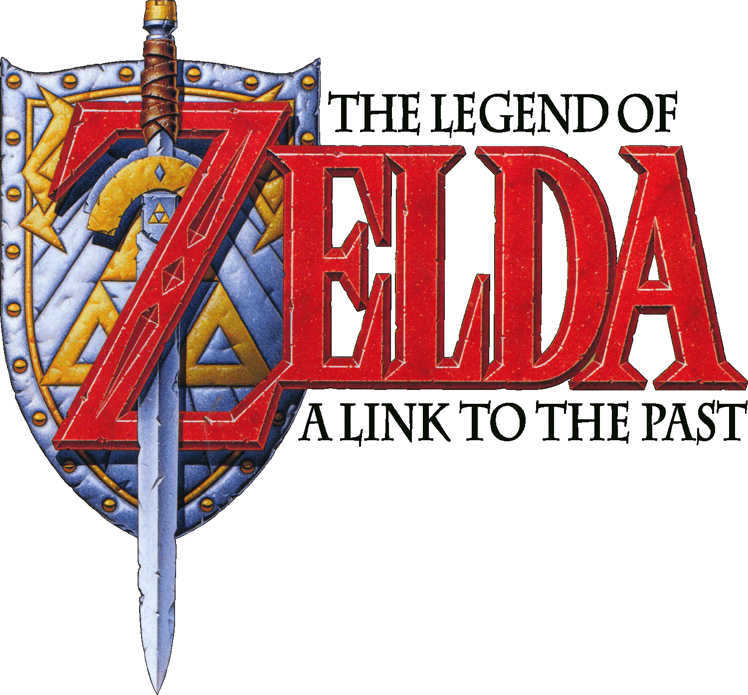 Zelda Link to the Past logo for Super Nintendo